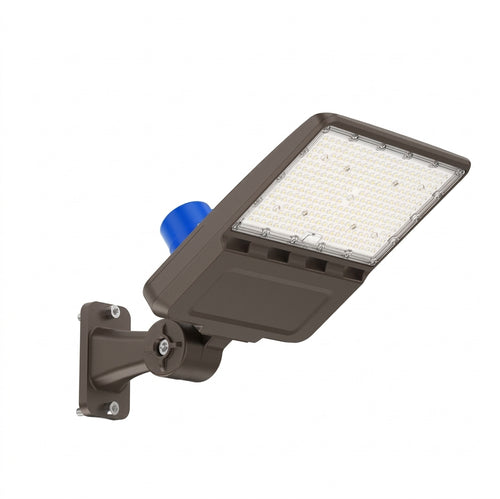 150W LED Shoebox Light – product render on white background